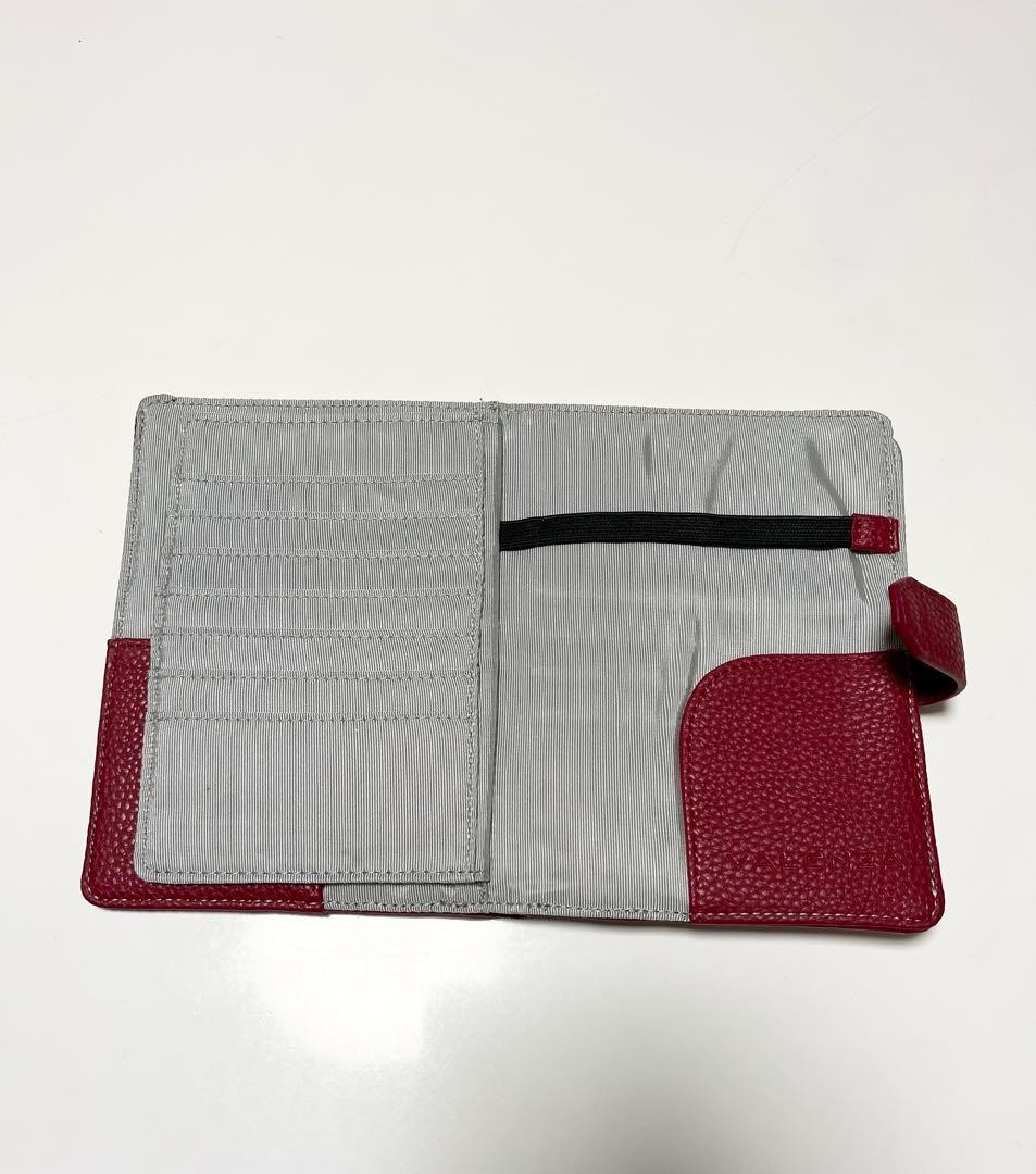 VALENZA Red Multi-Function Card Case, New, Large … - image 3
