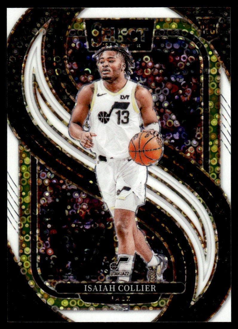 2024-25 Panini Select White Disco Isaiah Collier Rookie 65/75 Utah Jazz #178