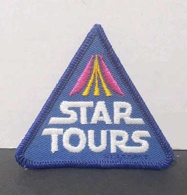 Extremely Rare 1980's Disney Star Tours Patch