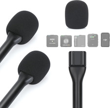 Universal Mic Handle for Rode Wireless GO Ii/Go/Me/Pro DJI Mic 1/2 -Interview