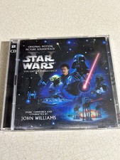 STAR WARS THE EMPIRE STRIKES BACK RARE 2-CD SET w/HOLOGRAM COVER OOP SONY PRINT