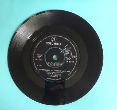 FRANKIE VAUGHAN - DB 8248 - YOU'RE NOBODY 'TILL SOMEBODY LOVES YOU 1967 (1743)