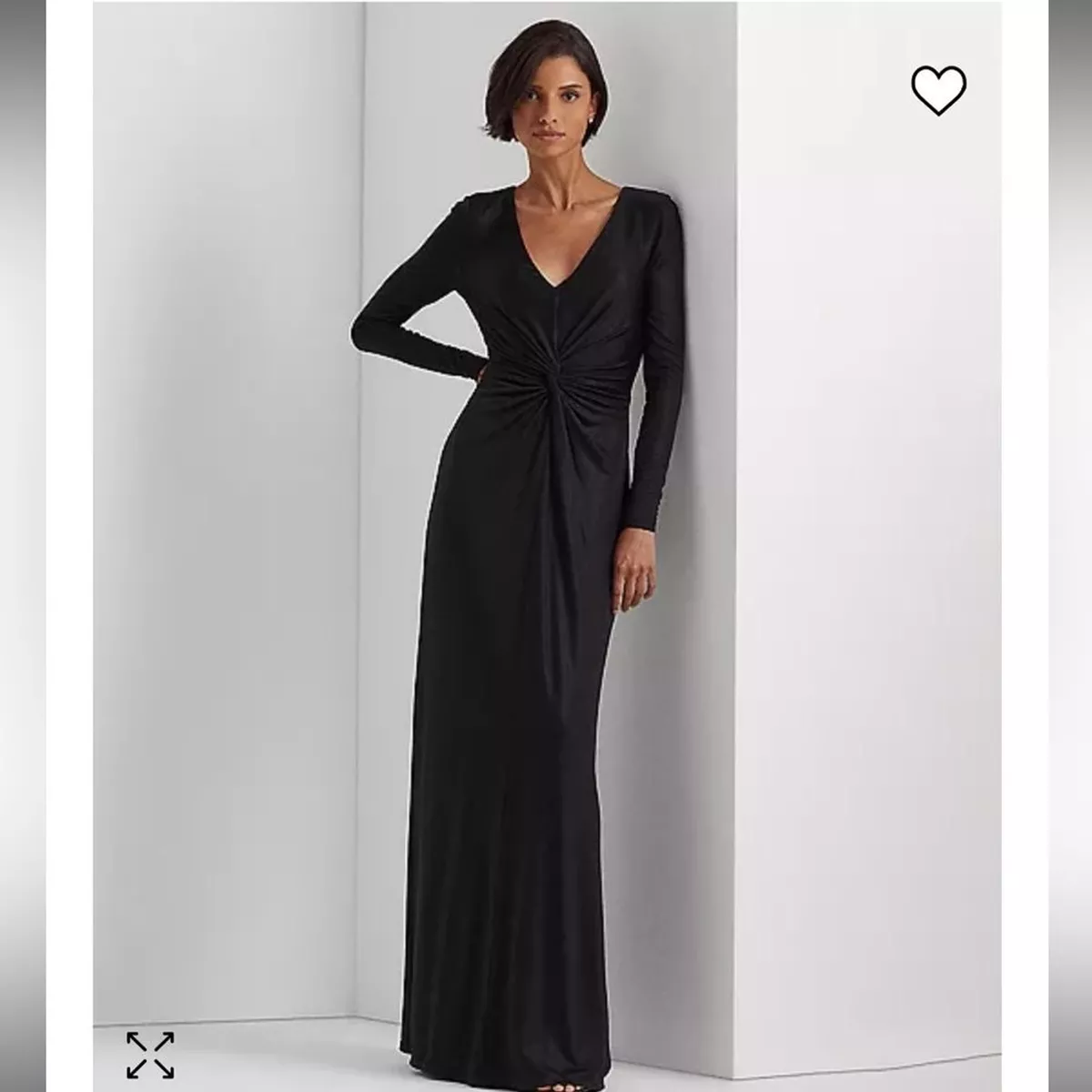 Ralph lauren jersey gown sales