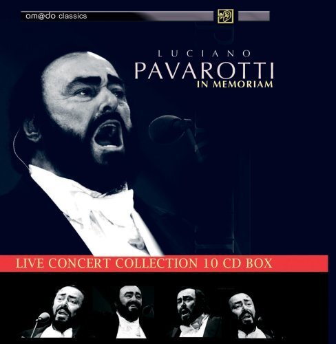 Luciano Pavarotti In Memoriam live concert collection (CD)