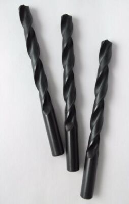 Spiralbohrer Bohrer DIN 338N HSS rollgewalzt schwarz 0,5 - 20,0 mm zyl. Schaft