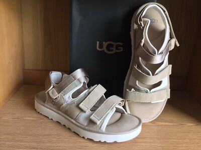 UGG Goldencoast Multistrap Sandal Beige Men Size 13 EU 46