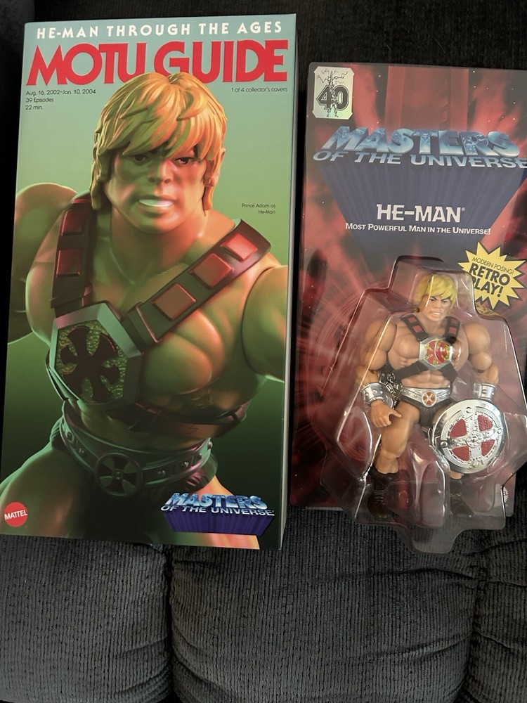 Masters Of The Universe Origins 200x He Man 40th He Man Thru The Ages