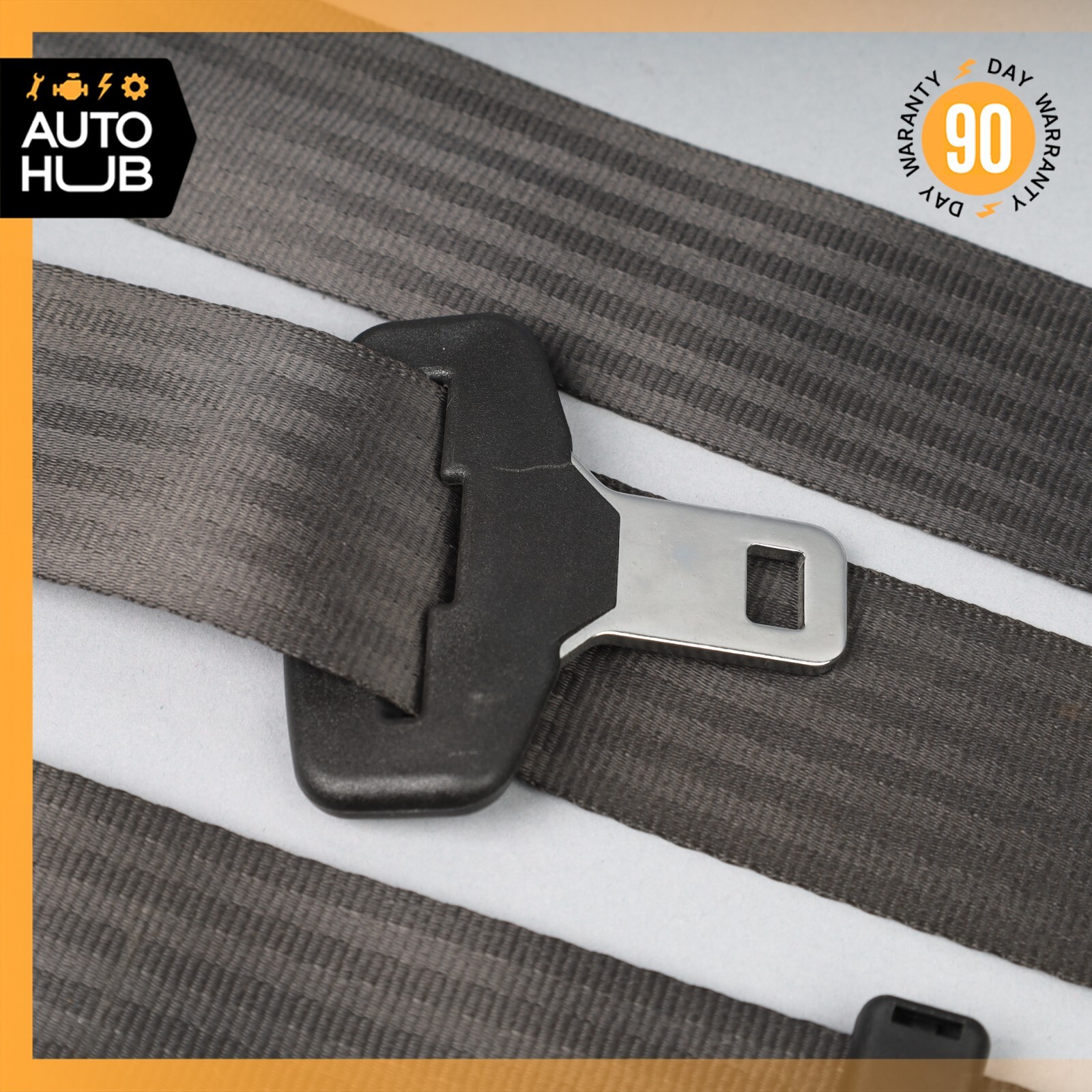 08-19 Maserati GranTurismo M145 Rear Left Driver Side Seat Belt Black OEM 61k
