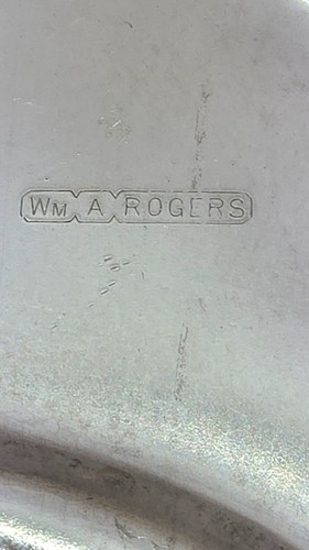 Wm A Rogers Versilbert Oval Fleisch Servierplatte Tablett Lebensbaum Design - Bild 6 von 12
