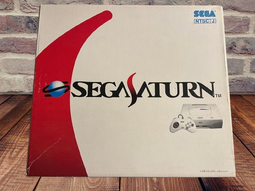 SEGA SATURN HST-0019 White Rare Game Console System Boxed Vintage Unused Japan - Picture 1 of 6