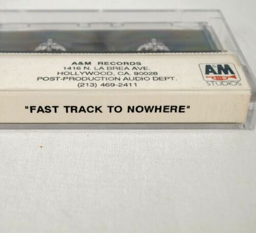 Fast Track to Nowhere Promo Cassette A M Studios Wild Colonials Concrete Blonde - Picture 1 of 7