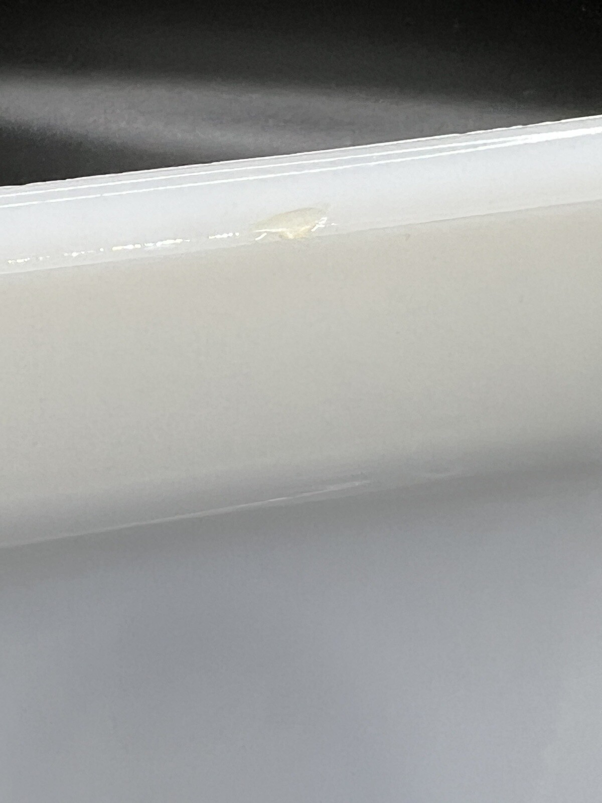 Vintage Glasbake Glass Loaf Pan Casserole Lid J805 1.5 qt. White Milk