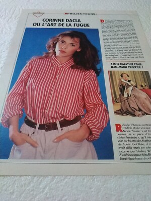 Photo De Presse Cinéma - Corinne Dacla - Actrice Française - Années 80 - K41