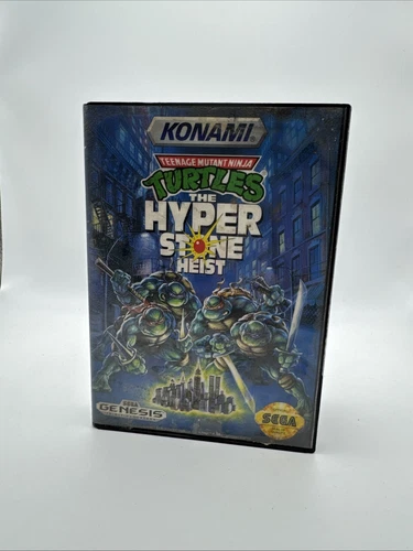 Teenage Mutant Ninja Turtles: The Hyperstone Heist (Genesis, 1992) No Manual