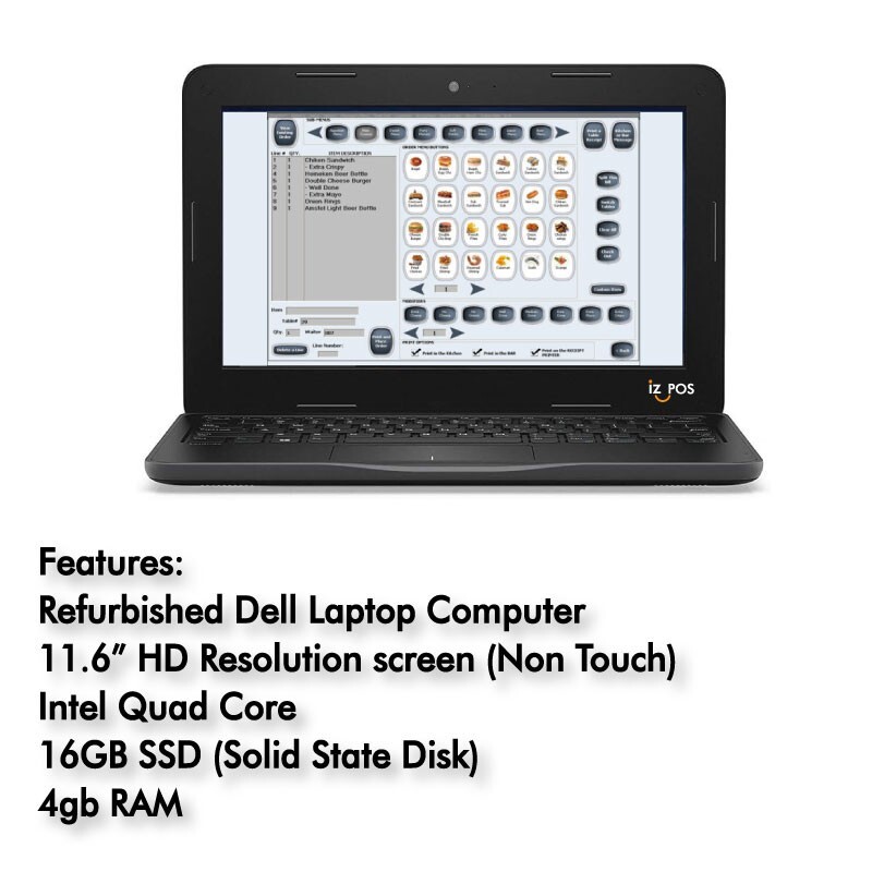 Retail POS Laptop, Cash Register Express Complete Point of Sale System