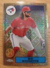 2022 TOPPS '87 SILVER PACK CHROME BO BICHETTE #69 TORONTO BLUE JAYS