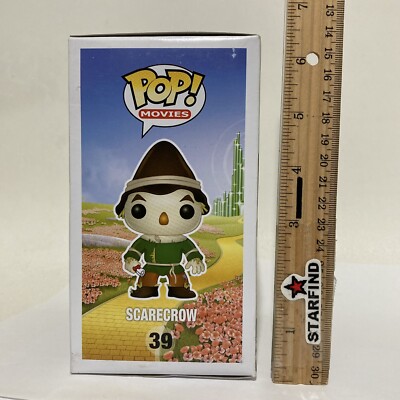 Funko Pop Scarecrow 39 Wizard Oz Vaulted Rare HTF Grail Figure