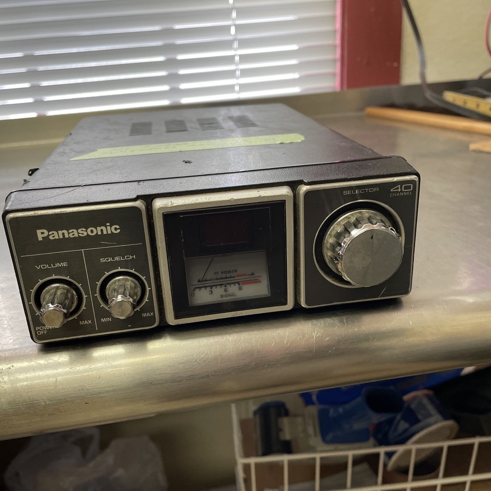 Vintage PANASONIC RJ3050 CB RADIO Parts eBay