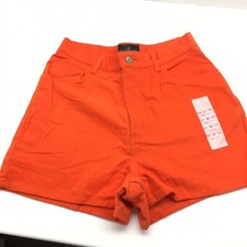 Shorts Bold Orange Modesty Size 12 Easy Dancer Or Cheerleader