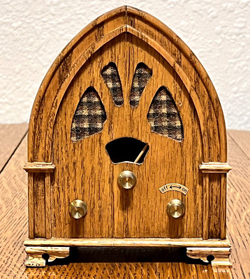 Vintage Radio Music Box Willitts Melodies Plays As Time Goes By