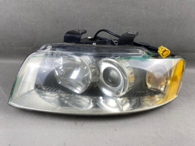 2002-2005 Audi A4 B6 Left Driver Side Halogen Headlight Genuine OEM 417
