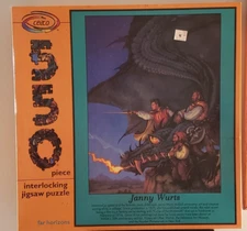 SEALED Vintage 1993 Ceaco "FAR HORIZONS" 550 Pieces Puzzle RARE Janny Wurtz