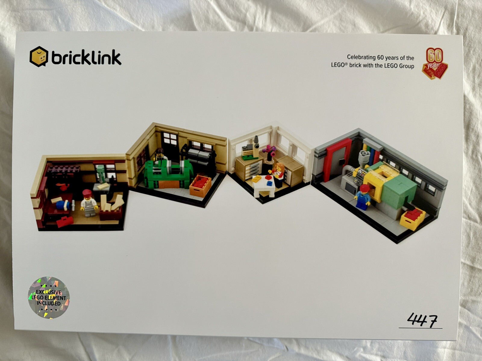 LEGO Bricklink: The Lego Story (BL19008) New w/ Original Shipping Carton.