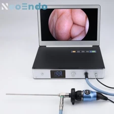 Portable Medical Endoscope Camera System With 11.6 Inch Monitor 30W Light Source
