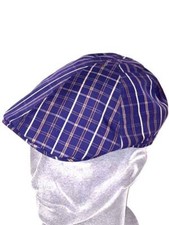 BERRETTO SFILATO GIPO  SCOZZESE BLU