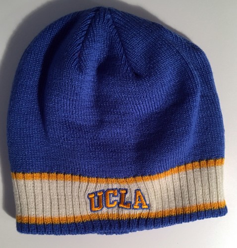 UCLA Bruins Adidas Mens Beanie Knit Hat 