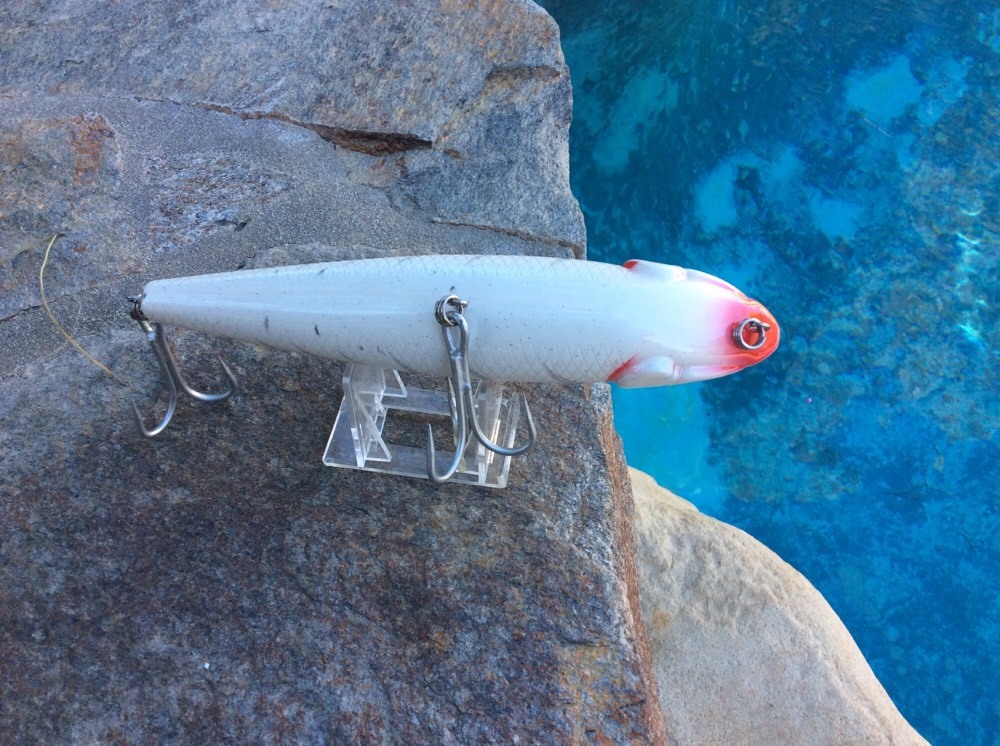 8" MAGNUM PUPFISH TopWater SWIMBAIT Lure In GREAT WHITESHORE COLOR!!! - Image 4