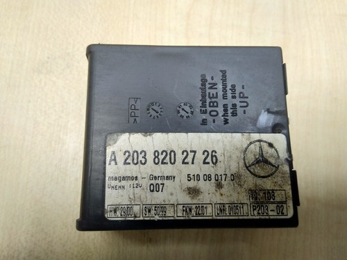 Mercedes-Benz S-Class W220 control unit warning system A2038202726