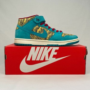 Nike SB Dunk Mid Premium Peacock Size: 10 | eBay