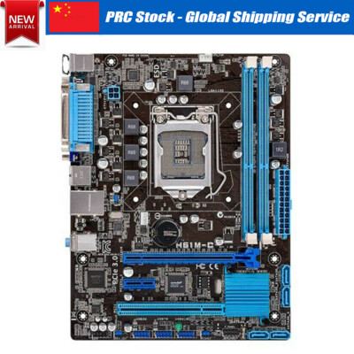 LGA 1155 ASUS H61M-C Motherboard H61 2* DDR3 RAM Memory