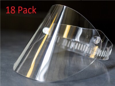 SecondBarrier Safety Full Face Shield Guard Protector Heavy Duty Reusable 11941