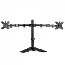 V7 Dual Desktop Monitor Stand Mount 360° rotation For displays up to 32" / 8 kg