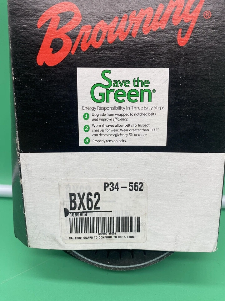 Cinturón con muescas BX62 Browning EPDM Foto 2 de 3