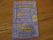 Teaching Textbooks Math 6 CDs