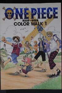 Japan Eiichiro Oda Art Book One Piece Color Walk 1 Ebay