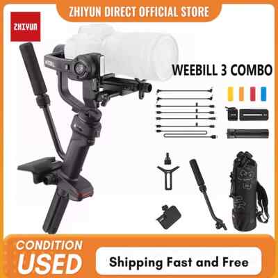 Zhiyun Weebill 3 Combo 3-Axis Gimbal Stabilizer Upgrade Built-in Fill Light Kit
