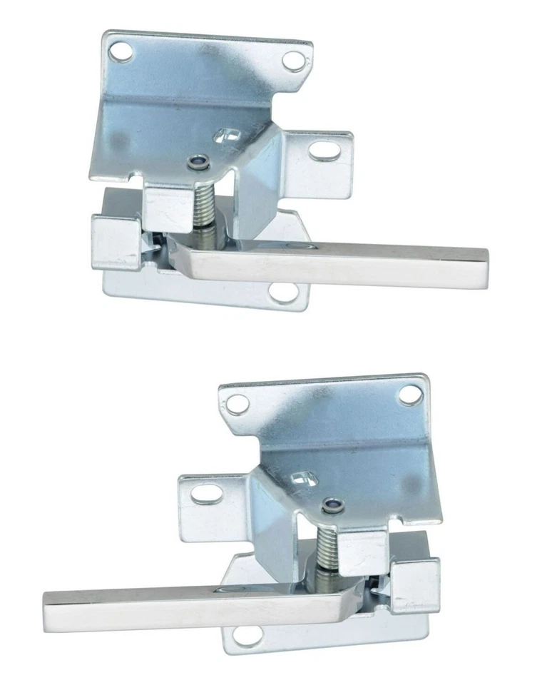 Juego de manijas de puerta delantera interiores cromadas NUEVO para camioneta Chevy C/K 81-91 Blazer Jimmy Foto 2 de 4