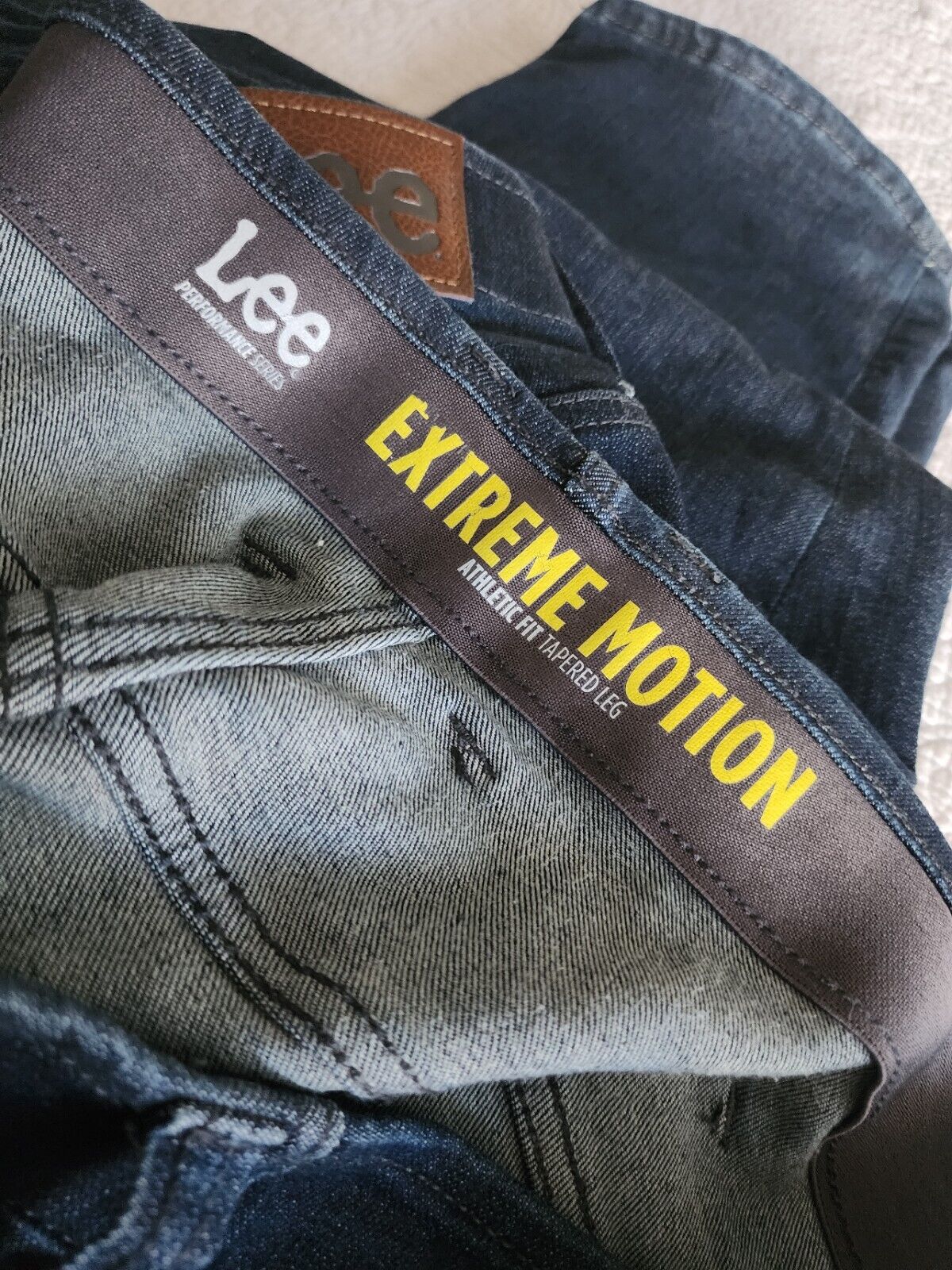 Lee Jean's Extreme Motion Athletic Fit Tapered 44… - image 2