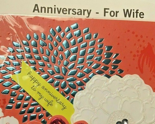 ANNIVERSARY Cards for WIFE on OUR ANNIVERSARY,With LOVE 16 choices, HALLMARK 401 - Picture 35 of 43