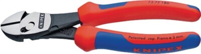 Knipex High-performance diagonal cutters TwinForce DIN ISO 5749 73 72 180