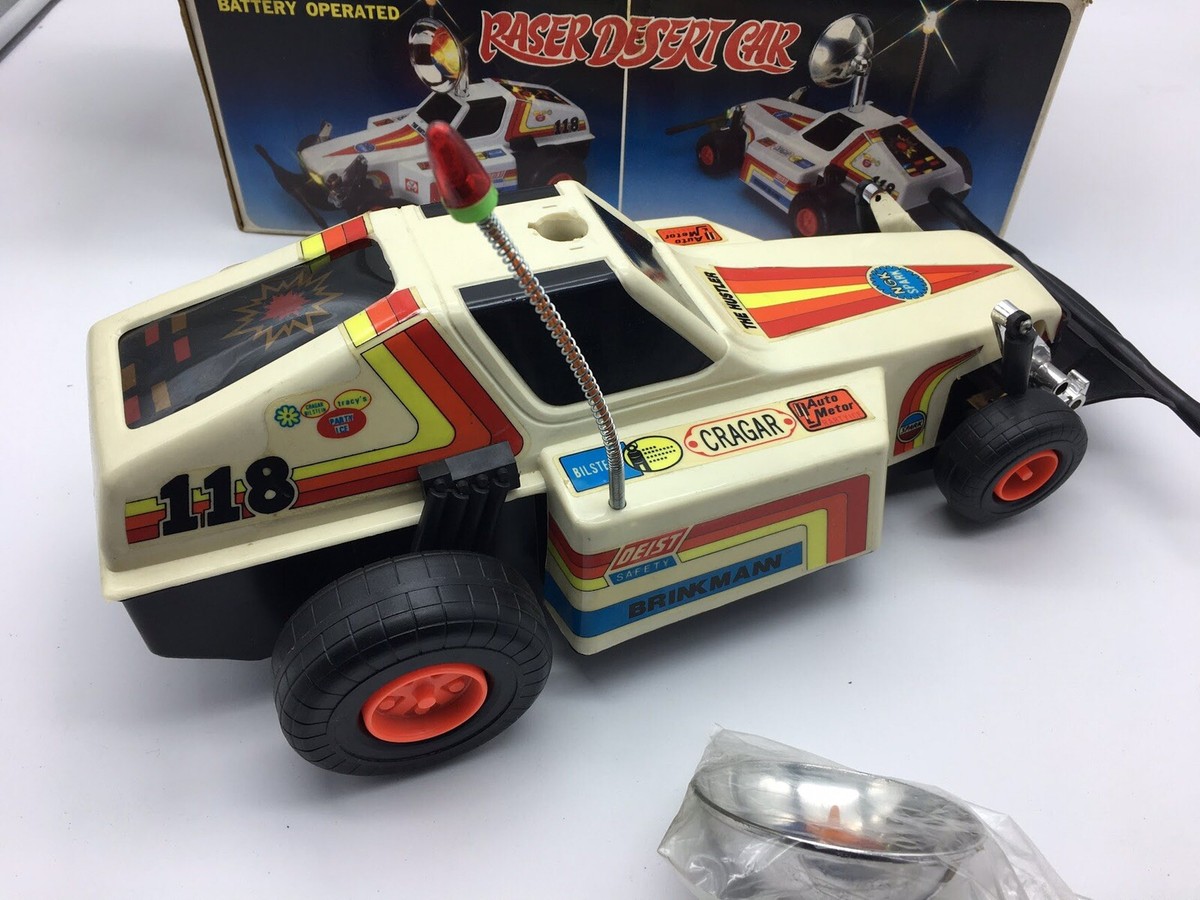 VINTAGE# RARE DESERT CAR TAMIYA HUSTLER RC BUGGY BATTERY OPERATED