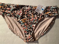 NEW WOMENS TIME AND TRU HIPSTER SWIM BOTTOMS SZ-2X 20W-22W NWT