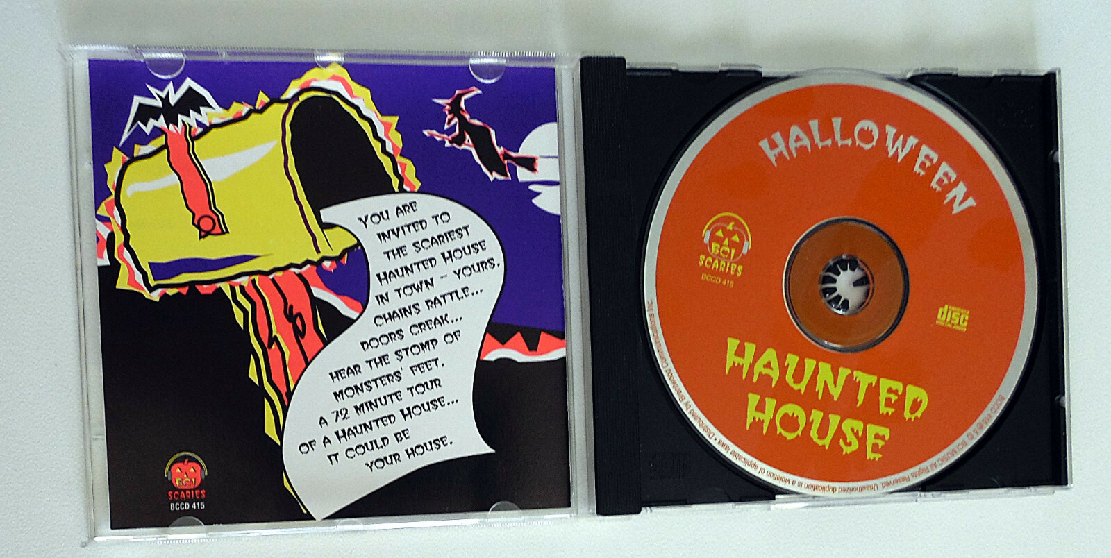 Halloween Haunted House CD - Over 70 Minutes Of Spooky Sounds