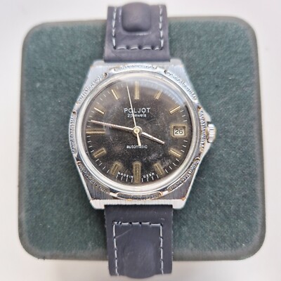 Vintage RARE BEATIFUL WATCH POLJOT AUTOMATIC 23 JEWELS ПОЛЕТ SOVIET