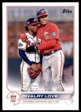 2022 Topps Rivalry Love (Juan Soto/Ozzie Albies) Baseball Cards #US310