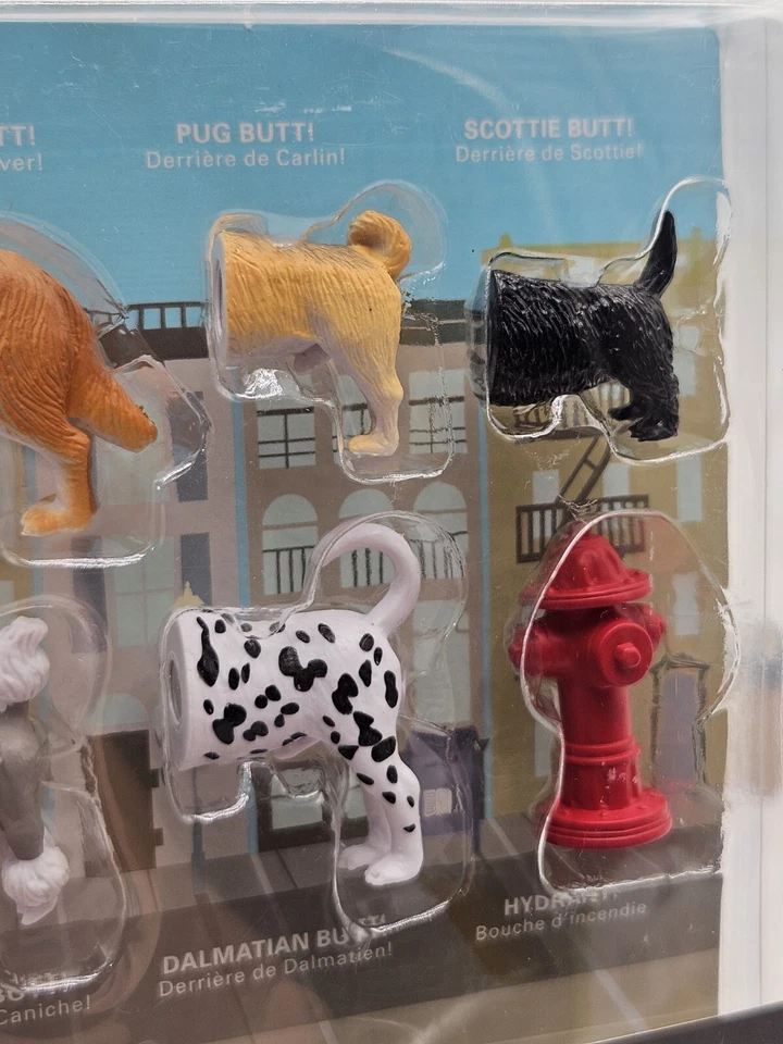全新 6 狗 Butt Magnets Retriever Pug Scottie Dalmatian 贵宾犬防火栓 — 第 3/4 张图片
